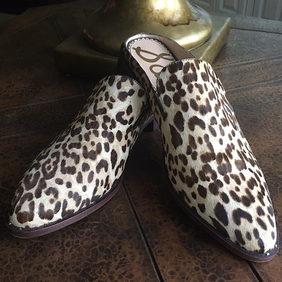 Sam Edelman Shoes - SAM EDELMAN CALF HAIR MULES